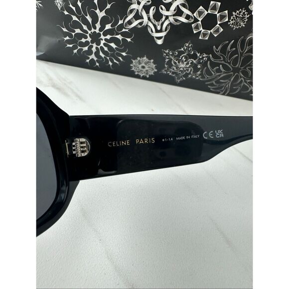 CELINE Maxi Triomphe 54MM Round Sunglasses $580 - Picture 9 of 10